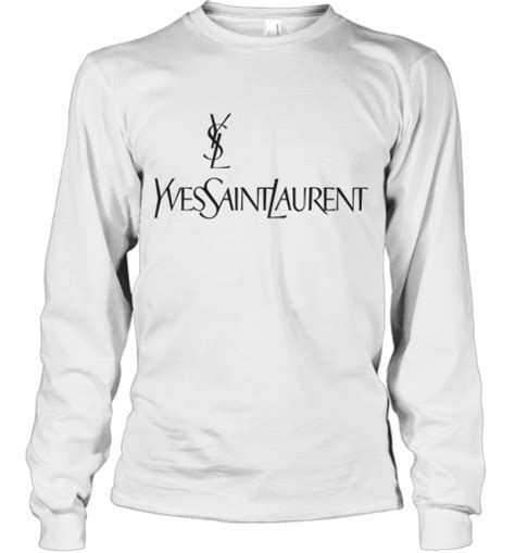 ysl long sleeve top|ysl shirts.